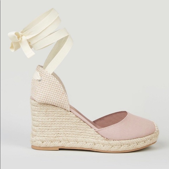 NWOT New Look Espadrille Wedges EU 39/US 8 - Picture 1 of 4